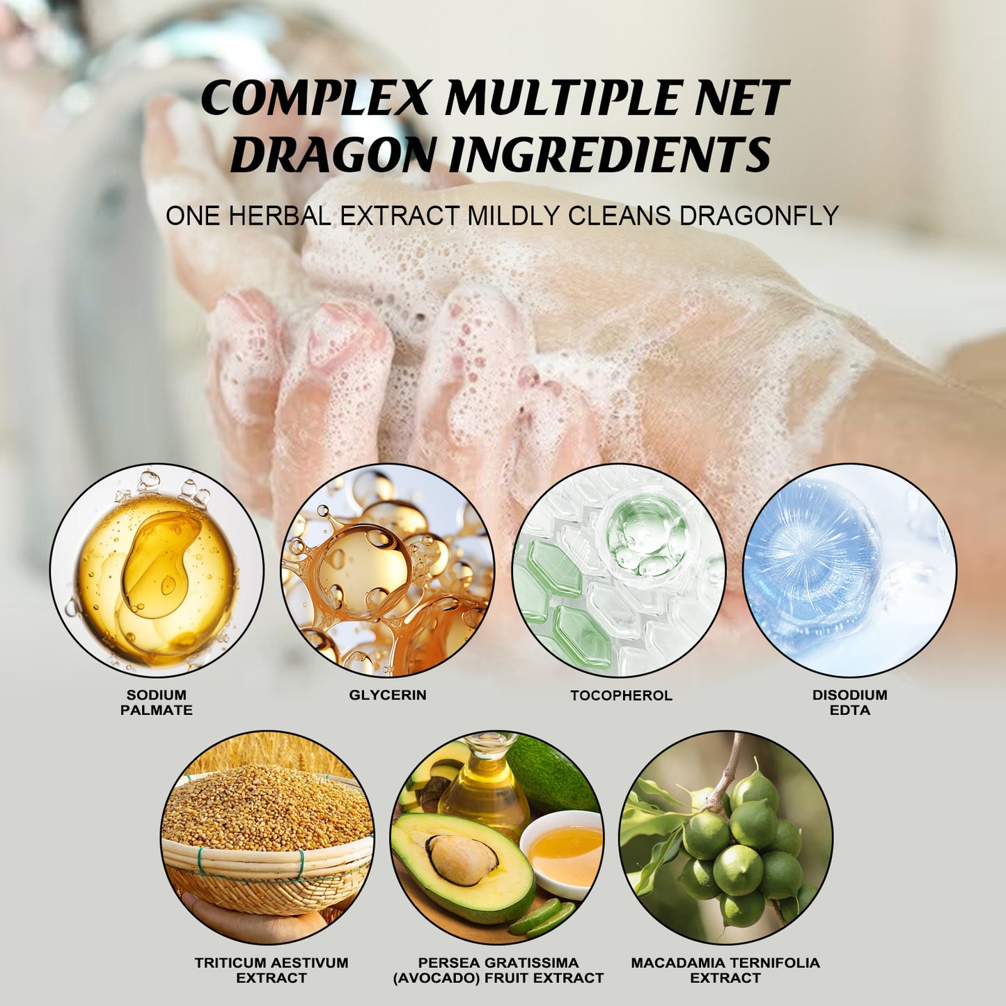 Jabón Facial y Corporal Antiacné | Limpieza Suave · Cuidado Natural de Espalda · Extracto de Aguacate y Macadamia · 120g