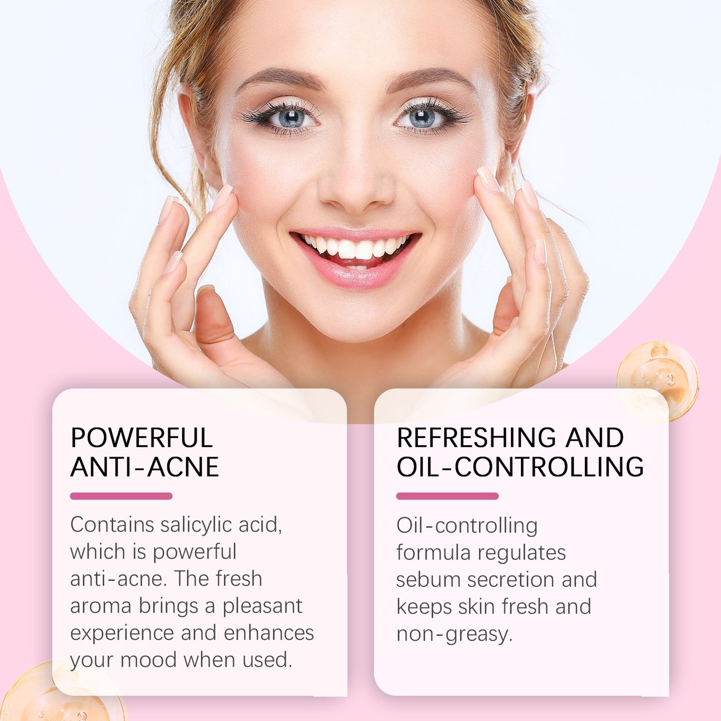 Crema Facial Antiacné | Reparación Natural · Hidratación Suave · Textura Ligera para Piel Sensible · 30g