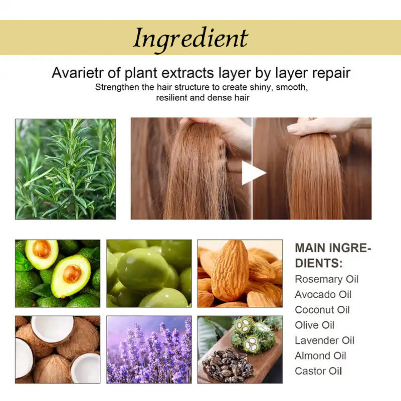 Aceite Capilar con Romero Orgánico Geabyte | Reparación Natural para Cabello Seco · Nutre, Suaviza y Da Brillo · Vegano y Sin Siliconas · 60ml