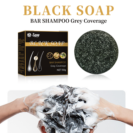 Jabón Artesanal de Carbón de Bambú | Limpieza Profunda · Control Natural de Grasa · Piel Radiante sin Puntos Negros · 50g