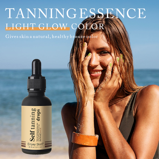 Sérum Autobronceador Orgánico Enjoy Skin | Brillo Natural sin Sol · Hidratación con Jojoba y Té Verde · Acabado Gradual para Piel Sensible · 30ml