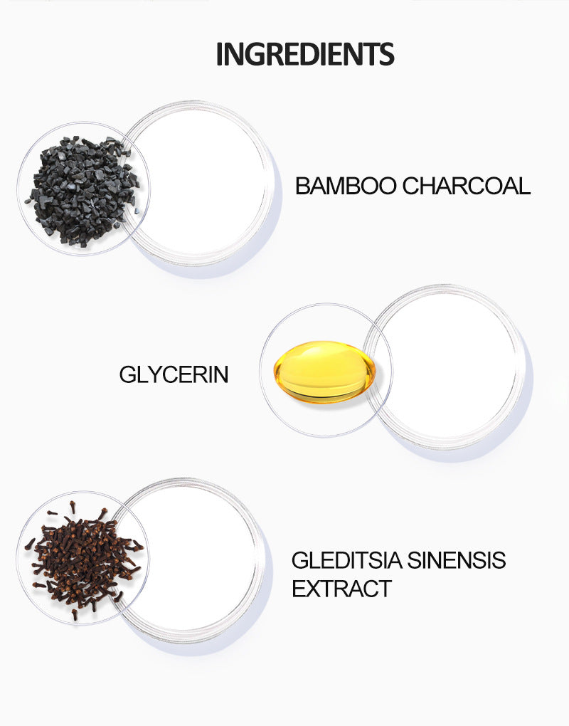 Shampoo Sólido de Carbón de Bambú | Limpieza Purificante · Brillo Natural · Detox Capilar · Cabello Graso, Teñido o Sensible · 60g