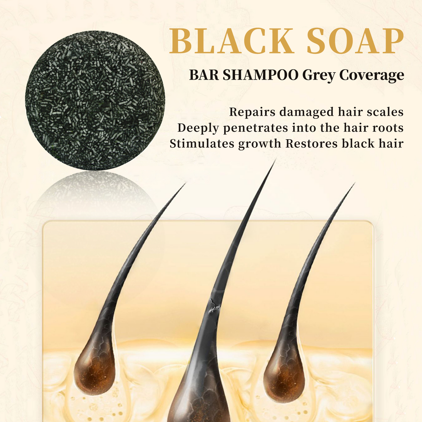 Jabón Artesanal de Carbón de Bambú | Limpieza Profunda · Control Natural de Grasa · Piel Radiante sin Puntos Negros · 50g